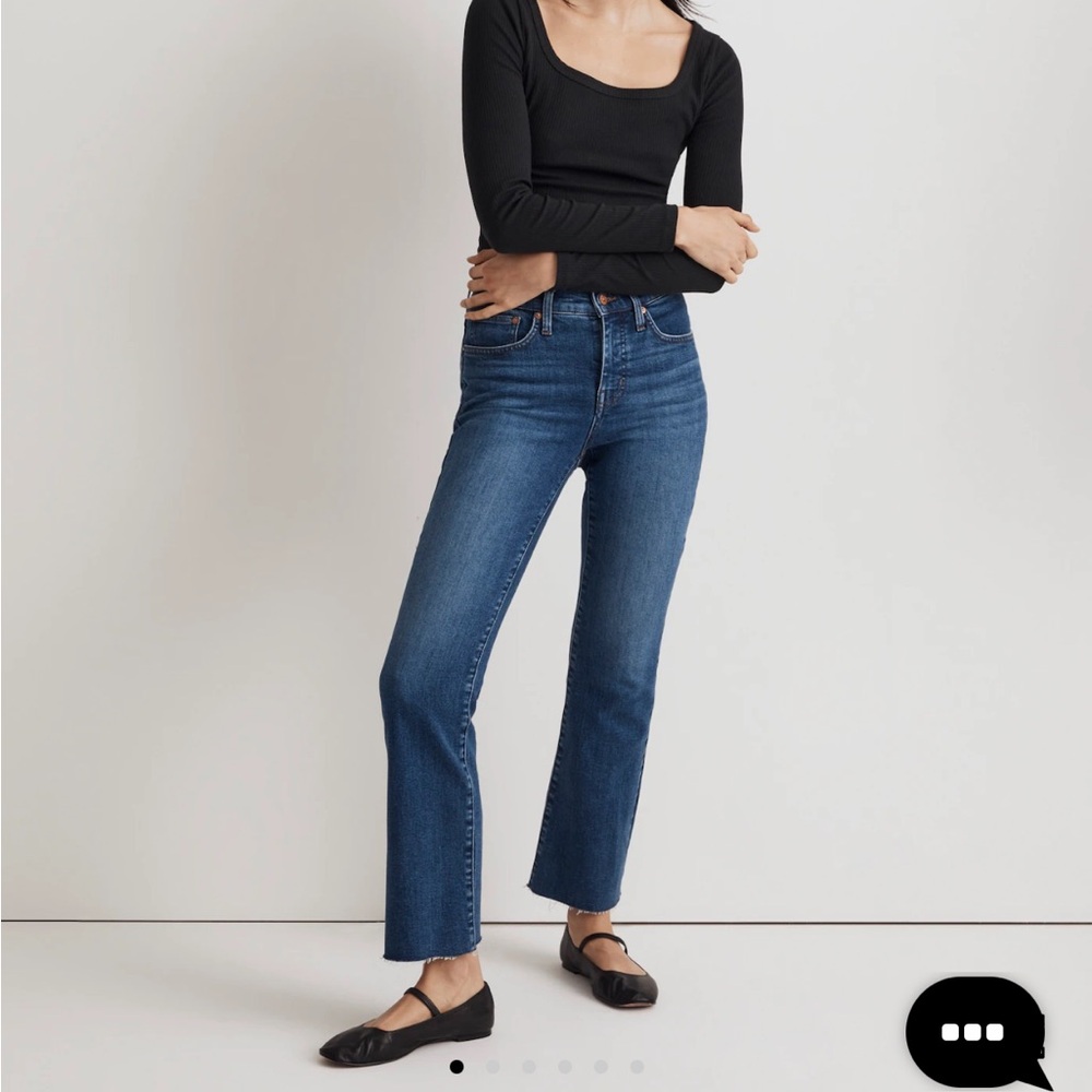 Madewell Women's Blue Flare Jeans
